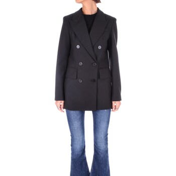 Ruhák Női Kabátok Semicouture Y3WI06 Fekete 