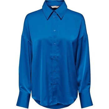 Ruhák Női Blúzok Only Marta Oversize Shirt - Super Sonic Kék