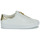 Cipők Női Rövid szárú edzőcipők MICHAEL Michael Kors KEATON ZIP SLIP ON Fehér / Arany