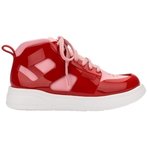 Cipők Női Divat edzőcipők Melissa Player Sneaker AD - White/Red Piros