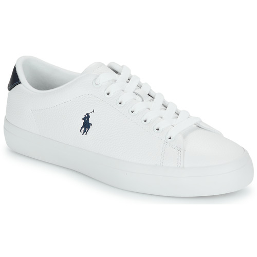 Cipők Rövid szárú edzőcipők Polo Ralph Lauren LONGWOOD Fehér / Tengerész