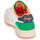 Cipők Rövid szárú edzőcipők Polo Ralph Lauren POLO CRT SPT Fehér / Zöld / Narancssárga