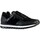 Cipők Női Rövid szárú edzőcipők Gabor 220884 Fekete 