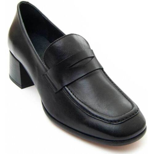 Cipők Női Mokkaszínek Purapiel 83496 Fekete 