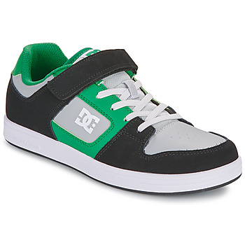 Cipők Fiú Rövid szárú edzőcipők DC Shoes MANTECA 4 V Fekete  / Zöld