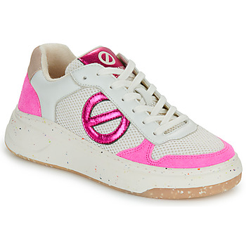 Cipők Női Rövid szárú edzőcipők No Name BRIDGET SNEAKER W Fehér / Rózsaszín