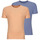 Ruhák Férfi Rövid ujjú pólók Kaporal RIFT Kék / Narancssárga