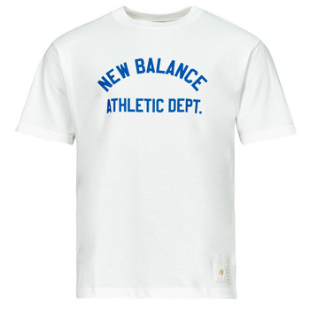 Ruhák Férfi Rövid ujjú pólók New Balance ATHLETICS DEPT TEE Fehér