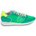 Cipők Férfi Rövid szárú edzőcipők Philippe Model TRPX LOW MAN Zöld / Citromsárga