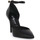 Cipők Női Félcipők Silvia Rossini NERO NAPPA Fekete 