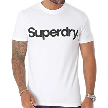 Ruhák Férfi Rövid ujjú pólók Superdry 223126 Fehér