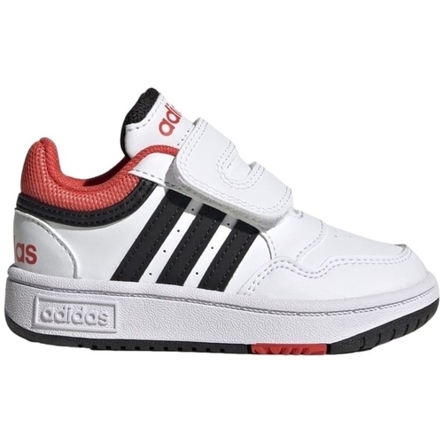 Cipők Gyerek Divat edzőcipők adidas Originals Baby Sneakers Hoops 3.0 CF I H03860 Piros