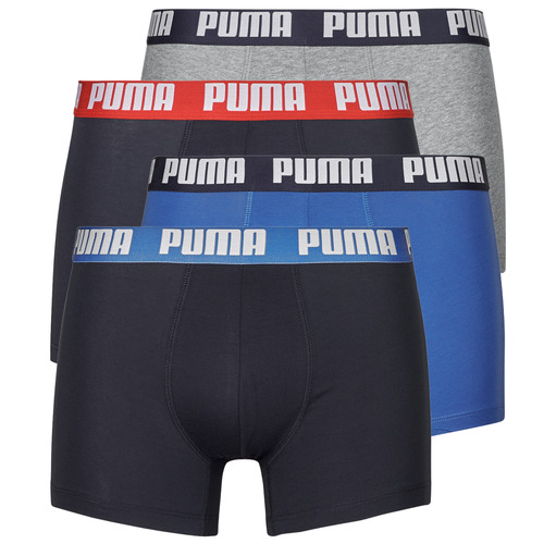 Fehérnemű Férfi Boxerek Puma PUMA BOXER X4 Kék