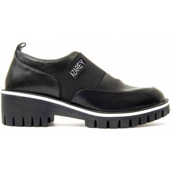 Cipők Női Mokkaszínek Leindia 84912 Fekete 