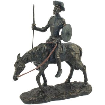 Otthon Szobrok / figurák Signes Grimalt Ábra Don Quijote Ló Fekete 