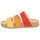Cipők Női Papucsok Josef Seibel HANNAH 03 Narancssárga / Citromsárga / Piros