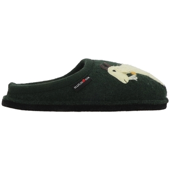 Cipők Női Mamuszok Haflinger FLAIR HEIDI Zöld