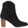 Cipők Női Bokacsizmák Les Venues 9851 Velours Femme Nero Fekete 