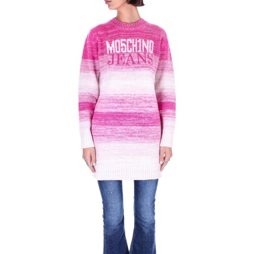 Ruhák Női Hosszú ujjú pólók Moschino 0920 8206 Rózsaszín