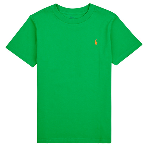 Ruhák Gyerek Rövid ujjú pólók Polo Ralph Lauren SS CN-TOPS-T-SHIRT Zöld