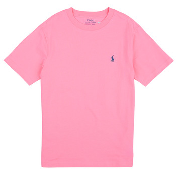 Ruhák Gyerek Rövid ujjú pólók Polo Ralph Lauren SS CN-TOPS-T-SHIRT Rózsaszín