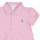 Ruhák Lány Rövid ruhák Polo Ralph Lauren SS PEPLUM BU-ONE PIECE-SHORTALL Rózsaszín