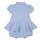 Ruhák Lány Rövid ruhák Polo Ralph Lauren SS PEPLUM BU-ONE PIECE-SHORTALL Kék / Égkék
