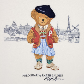 Polo Ralph Lauren BEARCNFLEECE-KNIT SHIRTS-SWEATSHIRT Elefántcsont