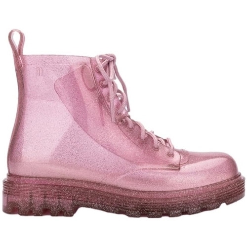 Cipők Gyerek Csizmák Melissa MINI  Coturno K - Glitter Pink Rózsaszín