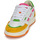 Cipők Női Rövid szárú edzőcipők Caval PLAYGROUND Fehér / Narancssárga / Rózsaszín