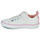 Cipők Lány Rövid szárú edzőcipők Geox J GISLI GIRL Fehér / Rózsaszín