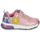 Cipők Lány Rövid szárú edzőcipők Geox J SPACECLUB GIRL Rózsaszín / Lila