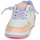Cipők Lány Rövid szárú edzőcipők Geox J WASHIBA GIRL Fehér / Narancssárga / Lila