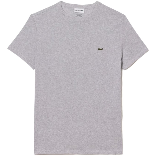 Ruhák Férfi Pólók / Galléros Pólók Lacoste Regular Fit T-Shirt - Gris Chine Szürke