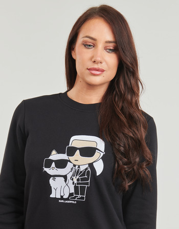 Karl Lagerfeld ikonik 2.0 sweatshirt Fekete 