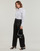 Ruhák Női Ingek / Blúzok Karl Lagerfeld crop poplin shirt Fehér
