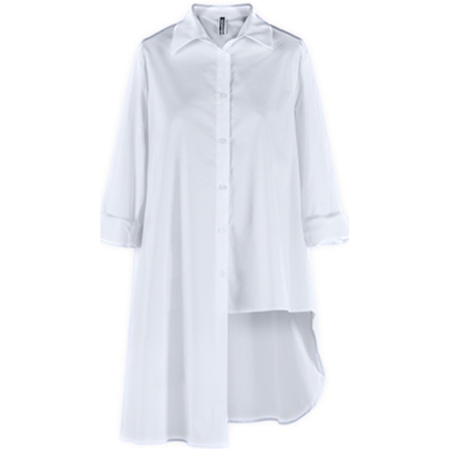 Ruhák Női Blúzok Wendy Trendy Shirt 220511 - White Fehér