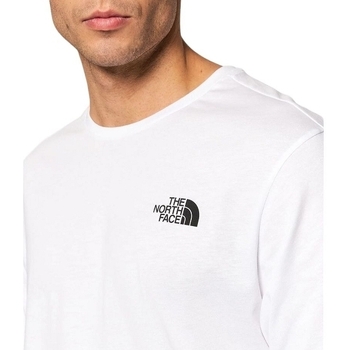 The North Face M LS SIMPLE DOME TEE Fehér
