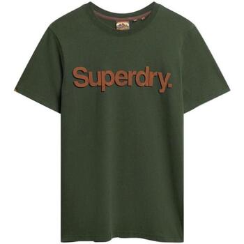 Ruhák Férfi Rövid ujjú pólók Superdry  Zöld