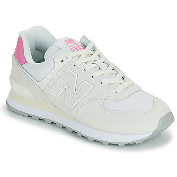 Cipők Női Rövid szárú edzőcipők New Balance 574 Bézs / Rózsaszín