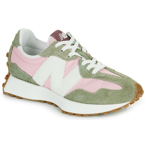 Cipők Női Rövid szárú edzőcipők New Balance 327 Keki / Rózsaszín