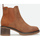 Cipők Női Bokacsizmák La Modeuse 68427_P159408 Barna