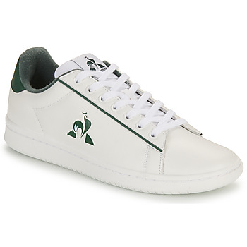 Cipők Férfi Rövid szárú edzőcipők Le Coq Sportif LCS COURT CLEAN Fehér / Zöld