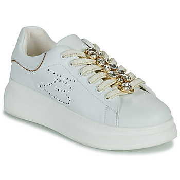 Cipők Női Rövid szárú edzőcipők Tosca Blu GLAMOUR Fehér