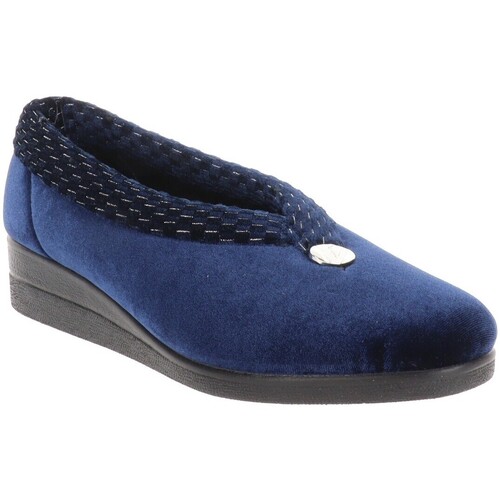 Cipők Női Mamuszok Valleverde VV-23200 Kék