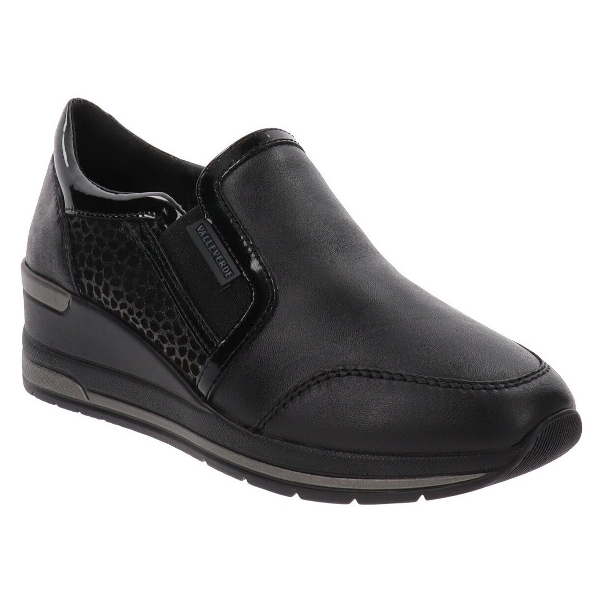 Cipők Női Divat edzőcipők Valleverde VV-36460 Fekete 