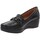 Cipők Női Mokkaszínek Valleverde VV-11541B Fekete 