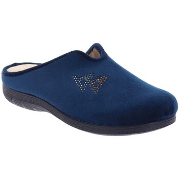 Cipők Női Mamuszok Valleverde VV-23103 Kék