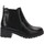 Cipők Női Bokacsizmák Valleverde VV-16121 Fekete 
