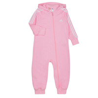 Ruhák Lány Melegítő együttesek Adidas Sportswear I 3S FT ONESIE Rózsaszín